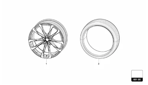 601.05.00-WHEELS/TYRES 23"