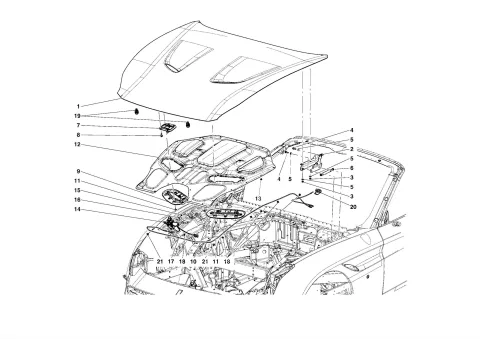 0115 FRONT LID AND OPENING MECHANISM