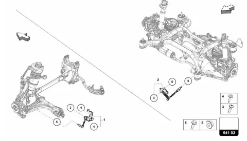 941.03.00-SENSOR FOR HEADLIGHT RANGE CONTROL