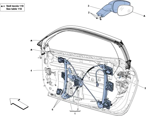 0115 - DOORS - POWER WINDOWS AND REAR-VIEW MIRROR