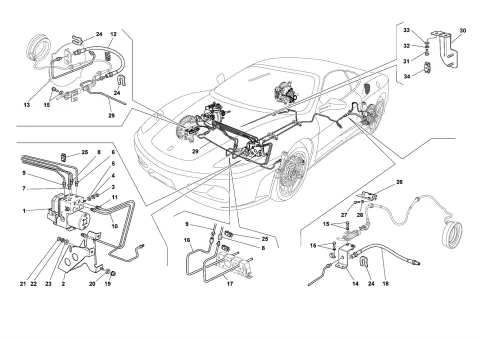 0038 - BRAKE SYSTEM -Applicable for GD-