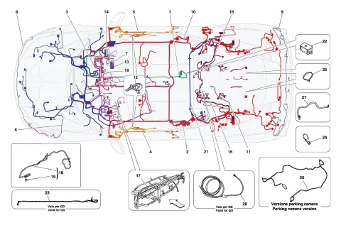 0127 - MAIN WIRING HARNESSES