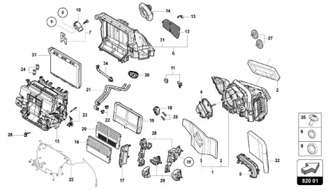 820.01.00-AIR-CONDITIONING SYSTEM WITH ELECTRONIC REGULATION