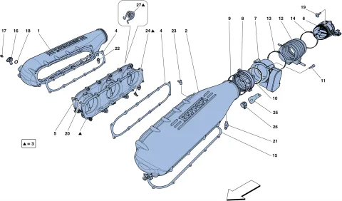 0015 - INTAKE MANIFOLD COVER