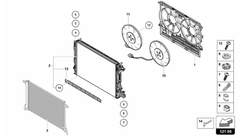 121.05.00-RADIATOR FAN