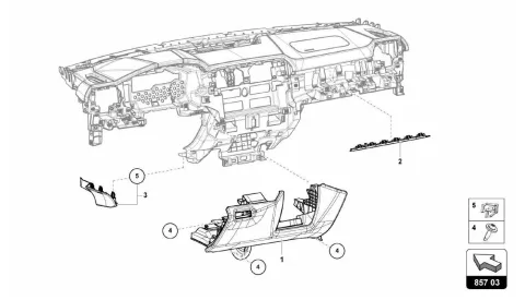 857.03.00-INSTRUMENT PANEL