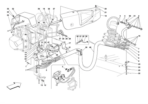 0027 - F1 GEARBOX AND CLUTCH HYDRAULIC CONTROL -Applicable for F1-
