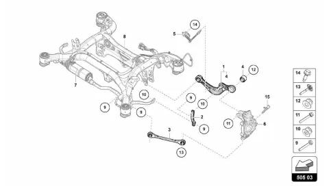 505.03.00-SUSPENSION REAR