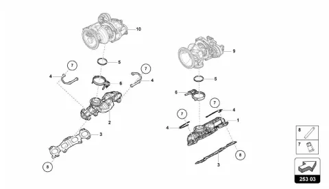 253.03.00-EXHAUST MANIFOLDS