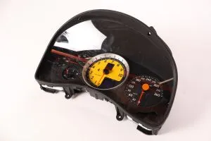 Ferrari - Used Parts 230363-A1 CARBON YELLOW COMPLETE INSTRUMENT BOARD -Scratches