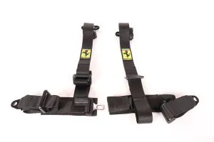 Ferrari - Used Parts 66140800-A1 L.H. BLACK SAFETY BELT.