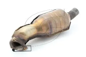 Ferrari - Used Parts 223216-Q2 LH CATALYTIC CONVERTER
