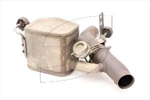 Ferrari - Used Parts 331928-Q2 COMPL. REAR RH SILENCER