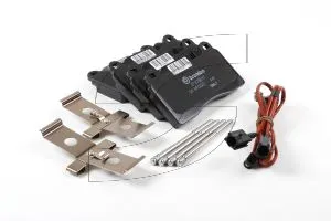 Ferrari 70002544 REAR PAD SET WITH SPRING