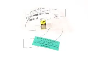 Ferrari 215888 ADHESIVE 'UNLEADED PETROL/GASOLINE ONLY' LABEL